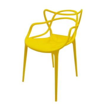 Imagem de Cadeira Aviv Estrutura Em Polipropileno Fratini Amarelo
