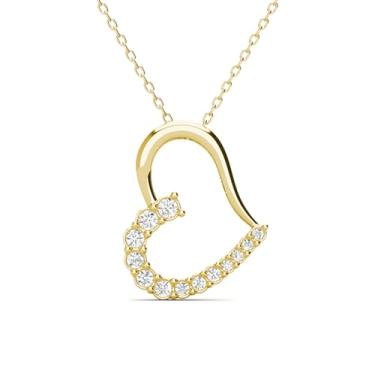 Imagem de Colar de cristal e zircônia banhado a ouro 18K para mulheres, corrente de cabo elegante, extensão de 39,9 cm + 5 cm, joia delicada para presente diário, Banhado a ouro, Sem Pedra Preciosa