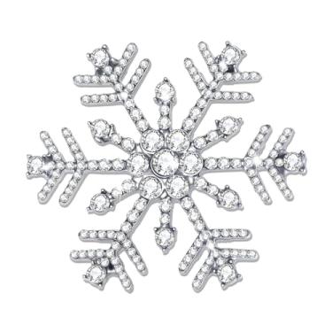 Imagem de YAHPERN Broche de Natal para mulheres, arco de árvore de Natal, floco de neve, rena, broches de alegria, acessórios de joias de Natal, roupas de férias de inverno, lembrancinhas de festa, presentes