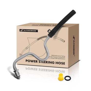 Imagem de Montagem da linha de mangueira de retorno com direção hidráulica A-Pre