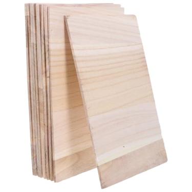 Imagem de LIOOBO Tábua de quebrar madeira com 10 peças de madeira quebrável Taekwondo placa de artes marciais karatê para crianças e adultos equipamento de boxe 0,6 cm