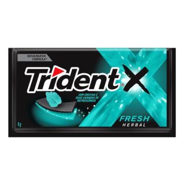 Imagem de Chiclete Trident Fresh Herbal 8g com 5 Unidades