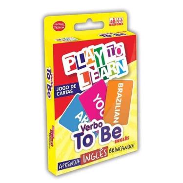 Imagem de Play To Learn - Verbo To Be - Jogo De Cartas