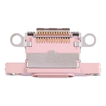 Imagem de Conector de porta de carregamento para iPhone 15/15 Plus (rosa)