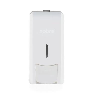 Imagem de Dispenser para Sabonete Líquido ou Álcool Gel 800ml sem Reservatório - Preto/Branco New Classic - Nobre