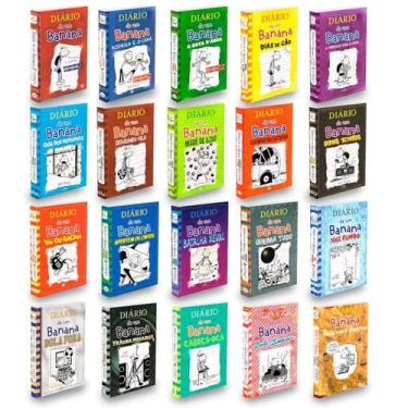 Imagem de Coleção Diário De Um Banana - 20 Livros - Volumes 01 ao 19 + Livro Faç