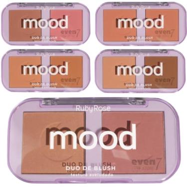 Imagem de Duo Blush Mood MB09 E MB10 HBF5765 Ruby Rose
