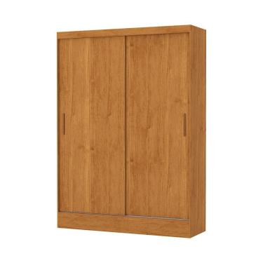 Imagem de Guarda Roupa Solteiro Santiago 2 Portas 2 Gavetas Sem Espelho Carioca Moveis Cinamomo