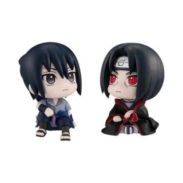 Imagem de Figura De Anime Kawaii Naruto Kakashi Sasuke Itachi, Figuras De Ação, 