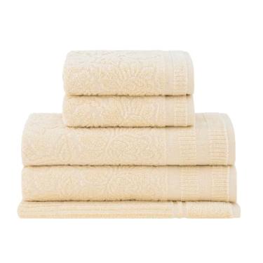 Imagem de Buddemeyer Jogo de Toalhas Botanique Extra Soft Amarelo 5 peças