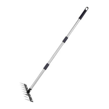 Imagem de IEUDNS Ancinho para capinar, cultivador agrícola, enxada, ferramenta para soltar o solo no quintal, Style a