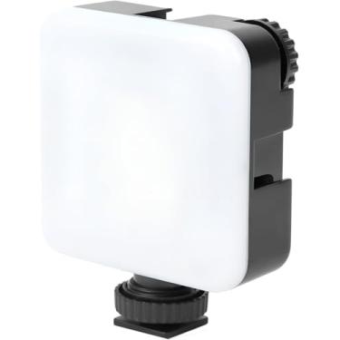 Imagem de Mini Luz LED RGB Portátil para Vídeo e Fotografia – Iluminador Profissional Ajustável, Para Celular, Câmera, Live, Makeup, YouTube e Streaming