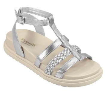 Imagem de Sandalia Pampili Olivia Prata 033