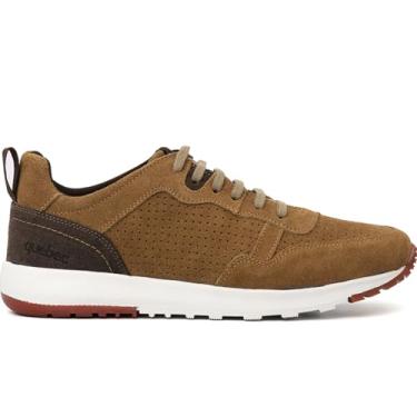 Imagem de Tenis Sapatênis Masculino Em Couro Legítimo casual cadarço