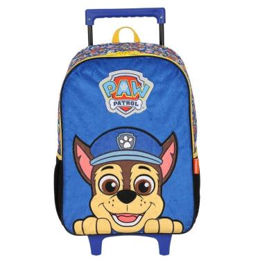 Imagem de Mochila de Rodinhas Infantil - Patrulha Canina - Chase - Luxcel
