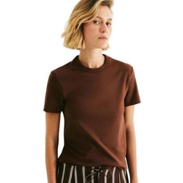 Imagem de Blusa Hering Feminina Slim Em Algodão-Feminino