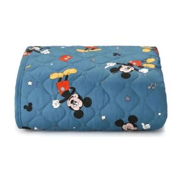 Imagem de Cobre Leito Solteiro Estampas Infantis - Hedrons, Mickey Mouse