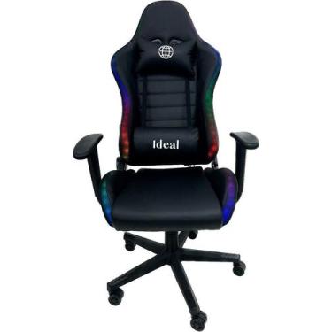 Imagem de Cadeira Gamer Giratória com Luzes RGB - Sortida - IDEAL