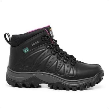 Imagem de Bota Urus Couro Feminina Trabalho Bico de Pvc Resistente-Feminino