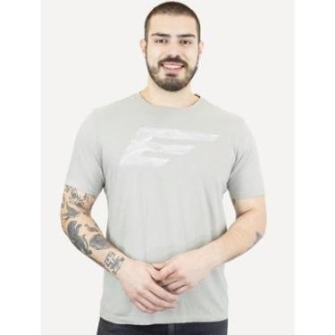 Imagem de Camiseta Ellus Masculina Cotton Fine Maxi Easa Classic Cinza-Masculino