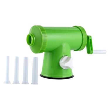 Imagem de Generic Máquina de Encher Linguiça Verde para Casa, Presentes Versáteis, Acessórios Fáceis de Limpar, Fácil de Usar, Manual, Enchedora de Linguiça
