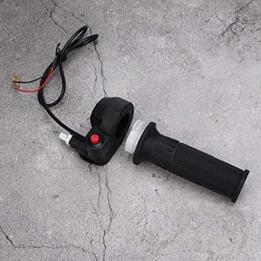 Imagem de Generic Punhos do Acelerador Com Controle Suave Adequados para Guiador de Mini Moto Dirt Bike, Acelerador Confortável para Entusiastas de Motocicletas 49cc, Borracha + Plástico, Preto
