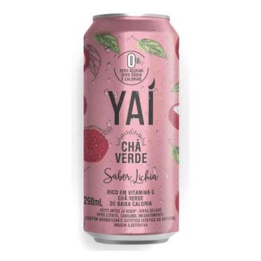 Imagem de Chá Verde Sabor Lichia Yaí Lata 290ml - YAI