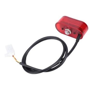 Imagem de Alomejor Luzes Traseiras, Luz de Freio Traseiro de Scooter Com Vários Modos Abs Design à Prova de água Lâmpada Traseira de Scooter Elétrica