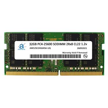 Imagem de Adamanta 32 GB (1 x 32 GB) Compatível com MSI GF63 Thin 11UC, GF65 Thin 10SX, GF75 Thin 10SCS Laptop DDR4 3200MHz PC4-25600 SODIMM 2Rx8 CL22 1.2v Notebook Memória RAM Upgrade
