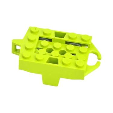 Imagem de Trilho De Montanha-Russa Curvo E Reto Para Blocos De Construção Compat