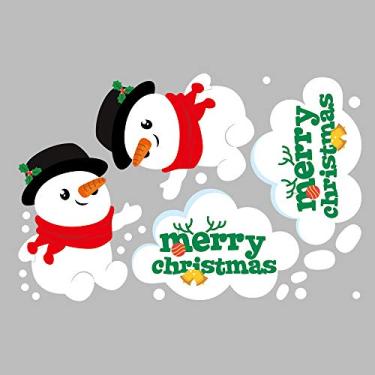 Imagem de Adesivo de Carro Vidro Pendurado Porta Janela Decoração Casa Decal Festivo DIY Decor Fácil Instalar Sem Rastro PVC