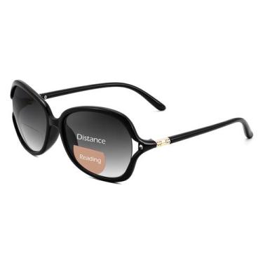 Imagem de Gafas de sol lectoras bifocales FEISEDY de moda para mujer UV400