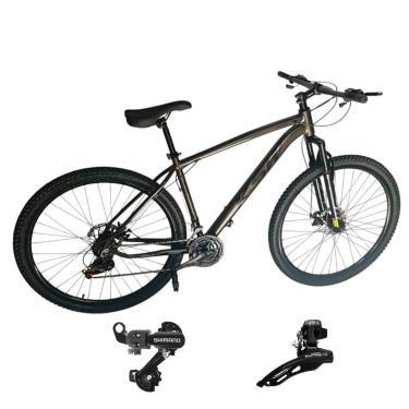 Imagem de Bicicleta Ksw Xlt Aro 29 21v Index Mtb Alum Suspensão 80mm Cambios Shimano-Unissex
