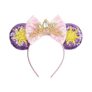 Imagem de Tiara De Orelhas De Girassol Camaleão Rapunzel Para Mulheres E Meninas