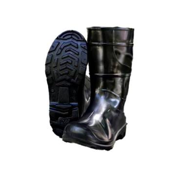 Imagem de Bota Pvc Sem Forro Preta Numero 33/34 Crival