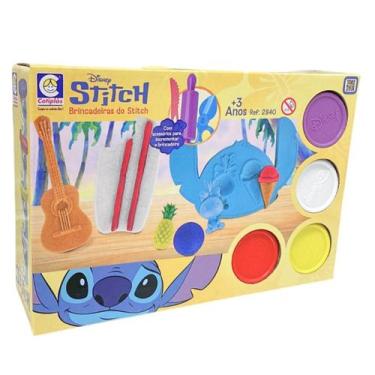 Imagem de Brinquedo Massinhas de Modelar Brincadeira do Stitch Disney