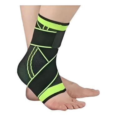 Imagem de Tornozeleira Ortopédica Ajustável tensor tornozelo compressão - ZEM