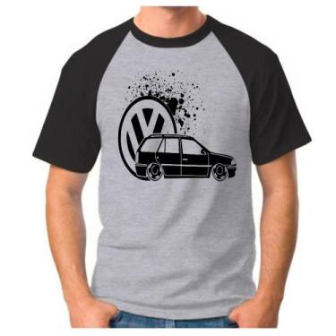 Imagem de Camiseta masculina carro parati bola G3 fixa rebaixada - Dogs, Cinza, 
