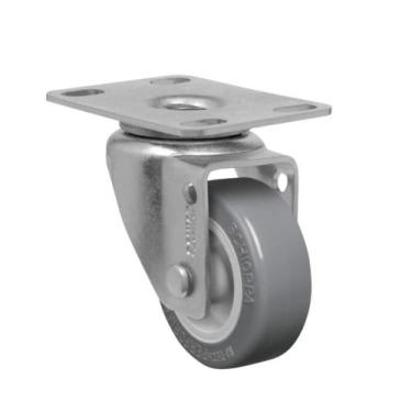 Imagem de Rodízio Termoplástico 2" Sem Freio Placa Giratória GL210BP - SCHIOPPA