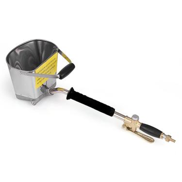 Imagem de Pulverizador de Argamassa Parede Profissional com Funil Stucco para Cimento Cal Borra Materiais Delgados Ferramenta Pintura Eficiente Construção