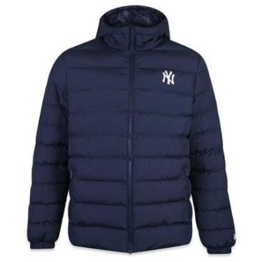 Imagem de Jaqueta Puffer New Era New York Yankees Leve Azul Marinho-Masculino