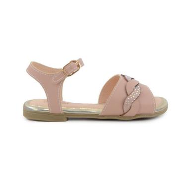 Imagem de Sandália Infantil Feminina Ortopé Candy Rosa - 34022659-Feminino
