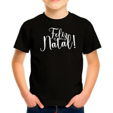 Imagem de Camisa Camiseta Infantil Juvenil Para Menino Menina Para Natal Natalin
