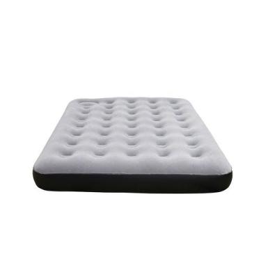 Imagem de Colchão Inflável Fit Casal Nautika Com Inflador Embutido - NTK