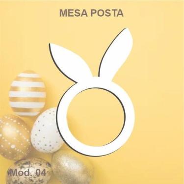 Imagem de Porta Guardanapos Páscoa MDF Premium Mod.04 - RM Laser Art's