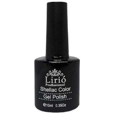 Imagem de Esmalte Shellac Color Gel Polish 10Ml Manicure Unhas Preto