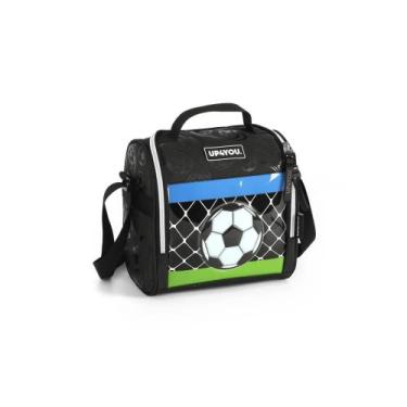 Imagem de Lancheira Escolar Térmica Tema Futebol Original Luxcel