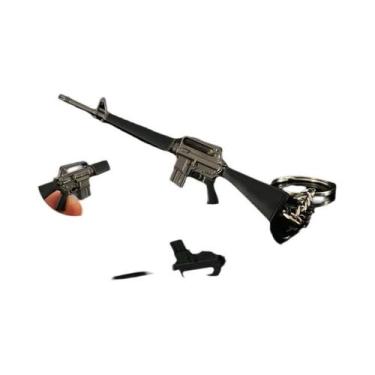 Imagem de Chaveiro De Metal Liga Modelo Mini Arma P320-M17 Game for Peace, Melho