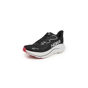 Imagem de HOKA Clifton 10 Tênis masculino, Preto/prata, 44