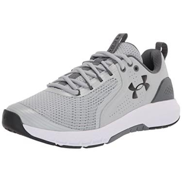 Imagem de Under Armour Tênis masculino Charged Commit TR 3 Cross Trainer, Cinza moderno (105)/preto, 41